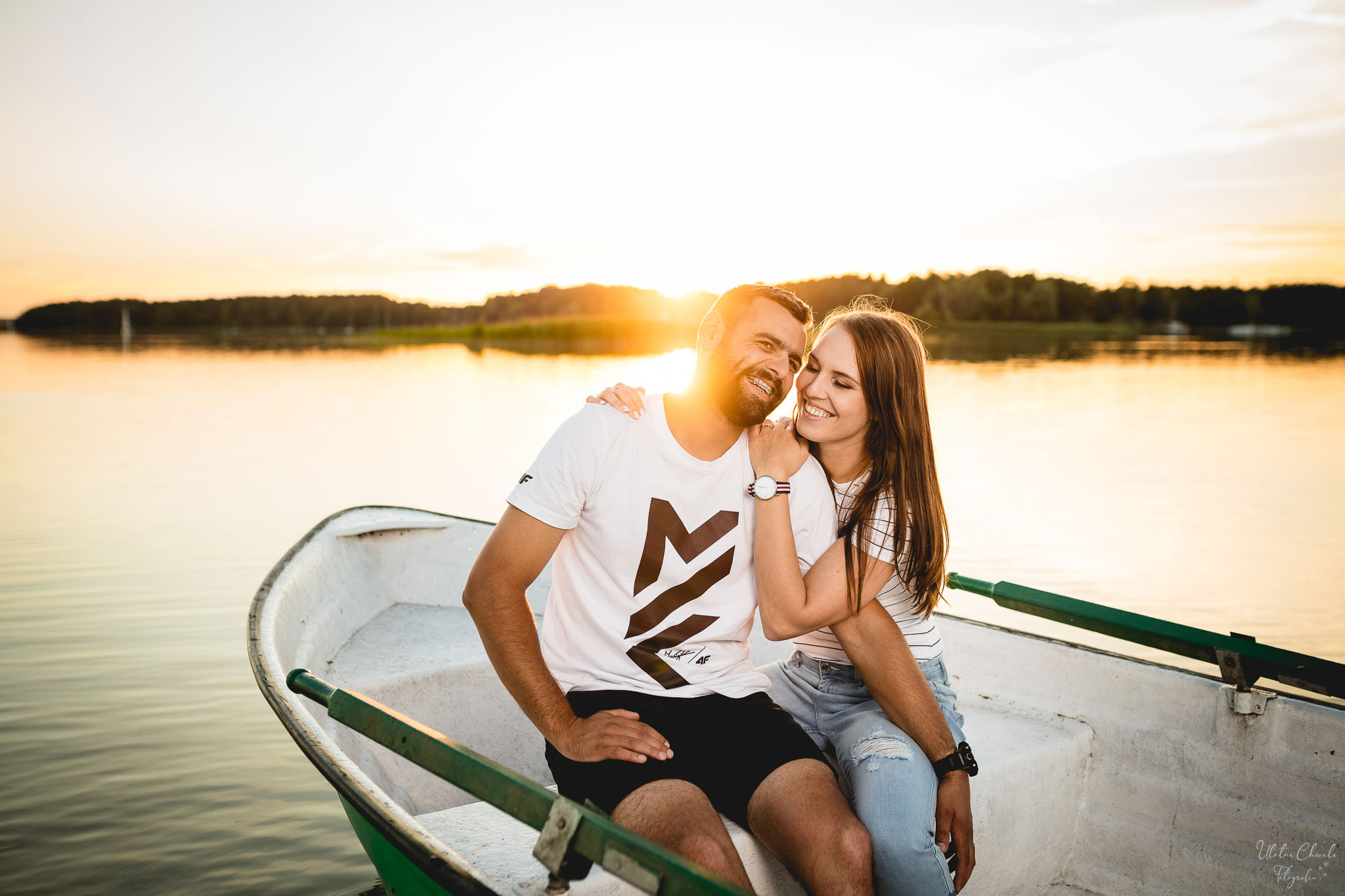 sesja na łódce
